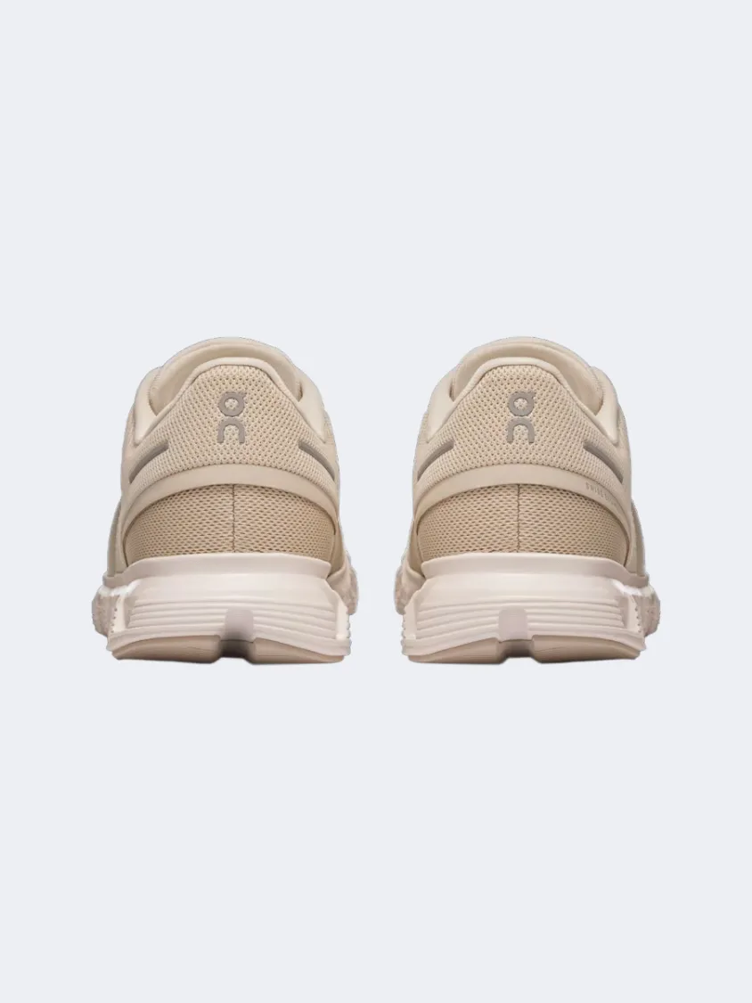 On Cloud 6 Women Lifestyle Sneakers Pearl/White