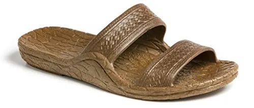 Pali Unisex Hawaiian Sandals brown 9 US