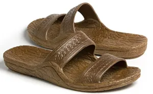 Pali Unisex Hawaiian Sandals brown 9 US