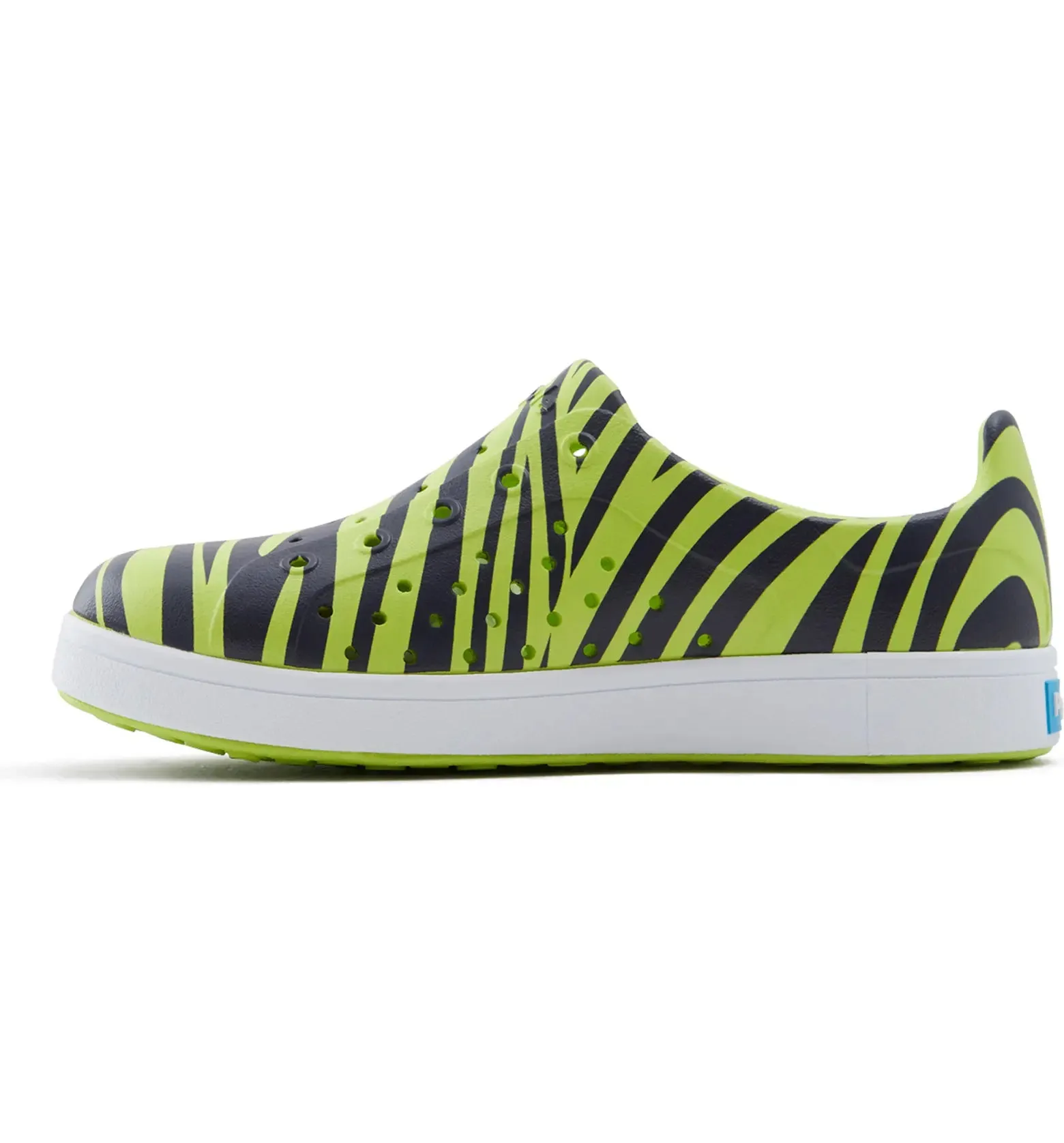 People Footwear Ace Zebra Graphic Shoe (lime/black)