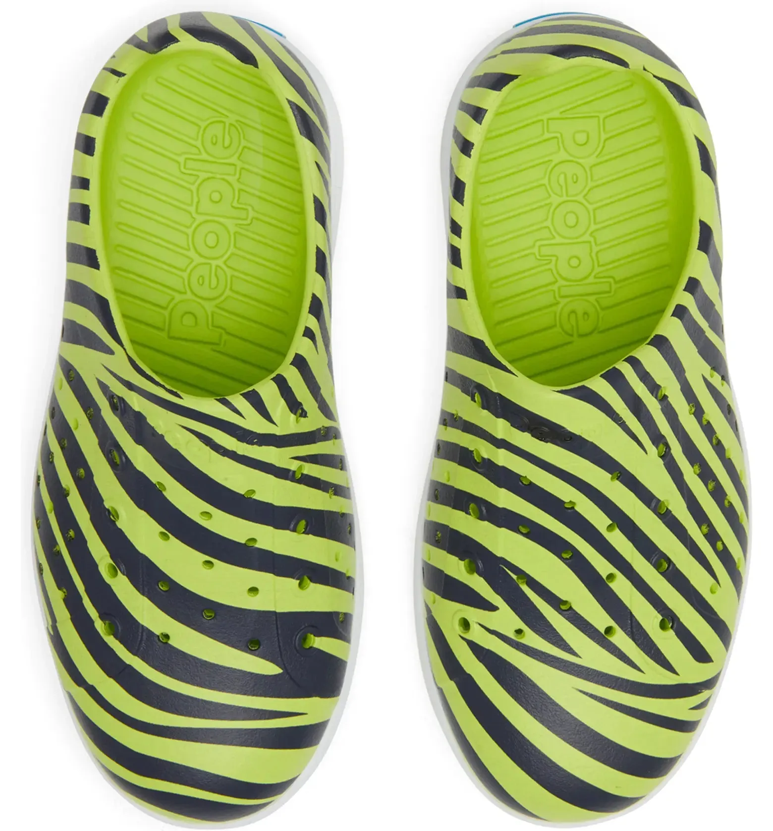 People Footwear Ace Zebra Graphic Shoe (lime/black)