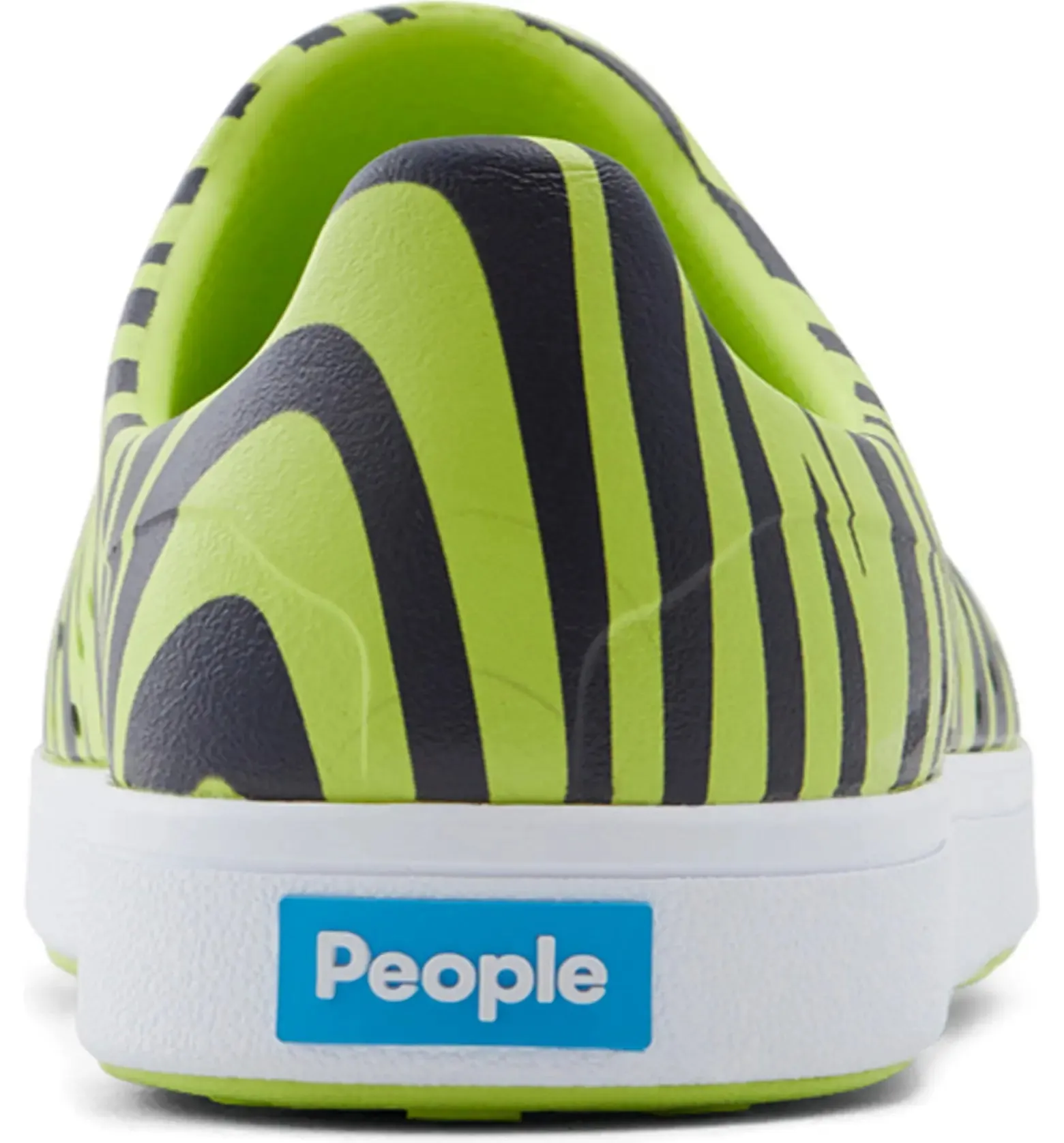 People Footwear Ace Zebra Graphic Shoe (lime/black)