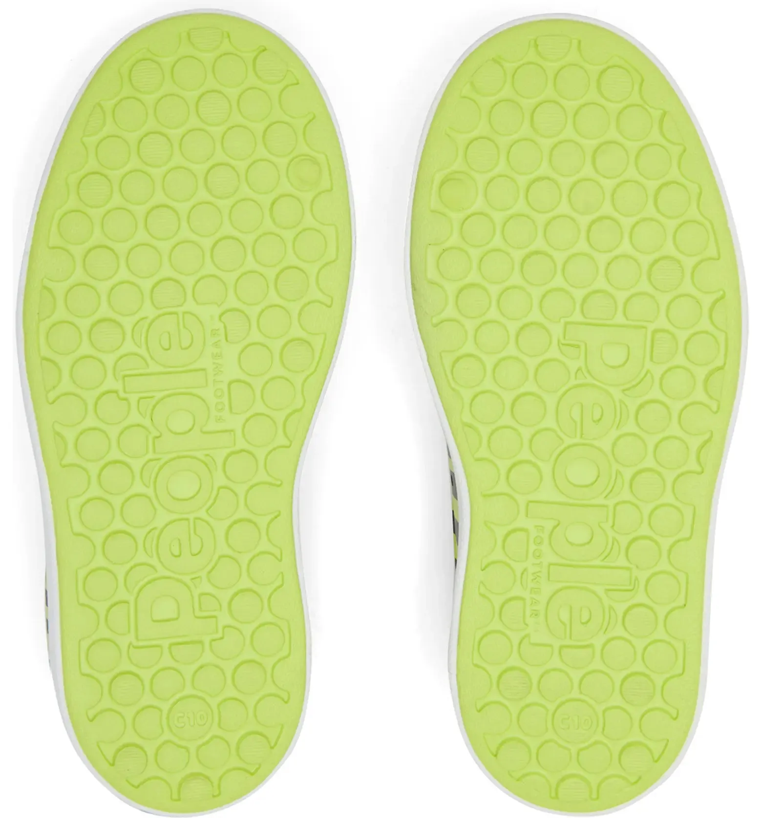 People Footwear Ace Zebra Graphic Shoe (lime/black)