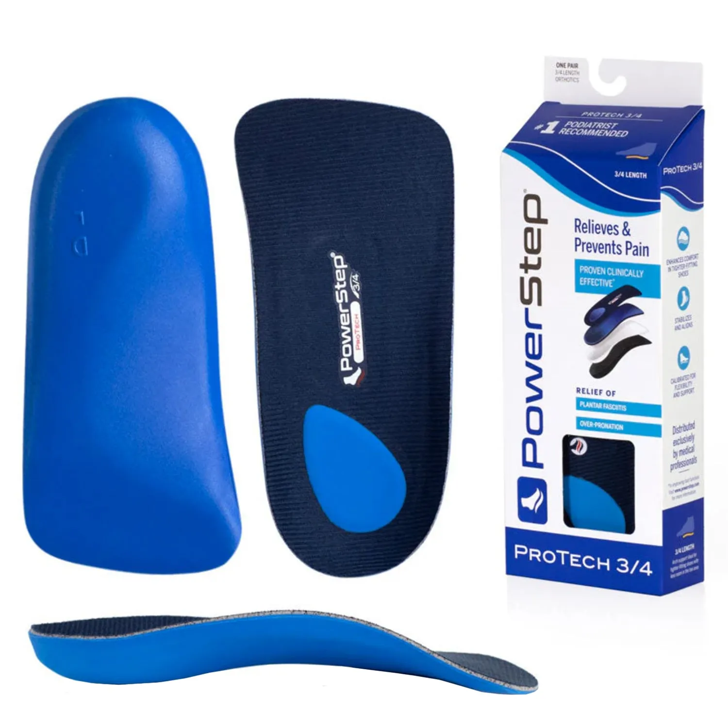 Powerstep ProTech 3/4 Insoles