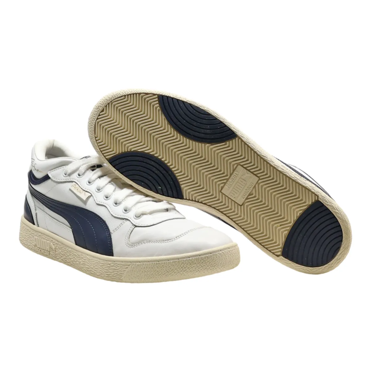 PUMA Ralph Sampson Sneaker Trainers White Synthetic Mens UK 10