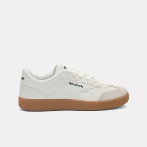 Reebok Footwear Men Smash Edge Shoes CHALK/CHALK/DARK GREEN
