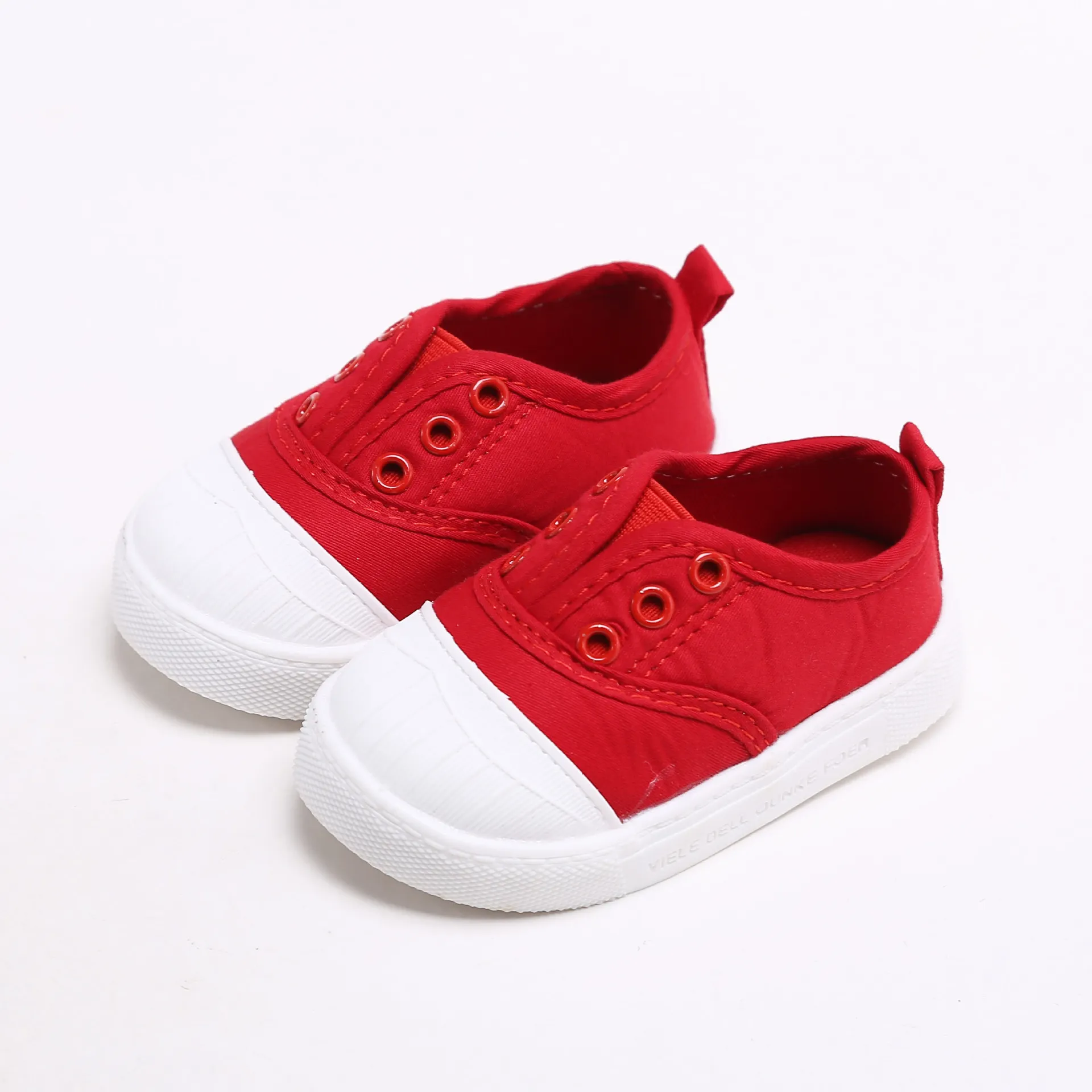 Shell-Toe Design Slip-On Sneakers