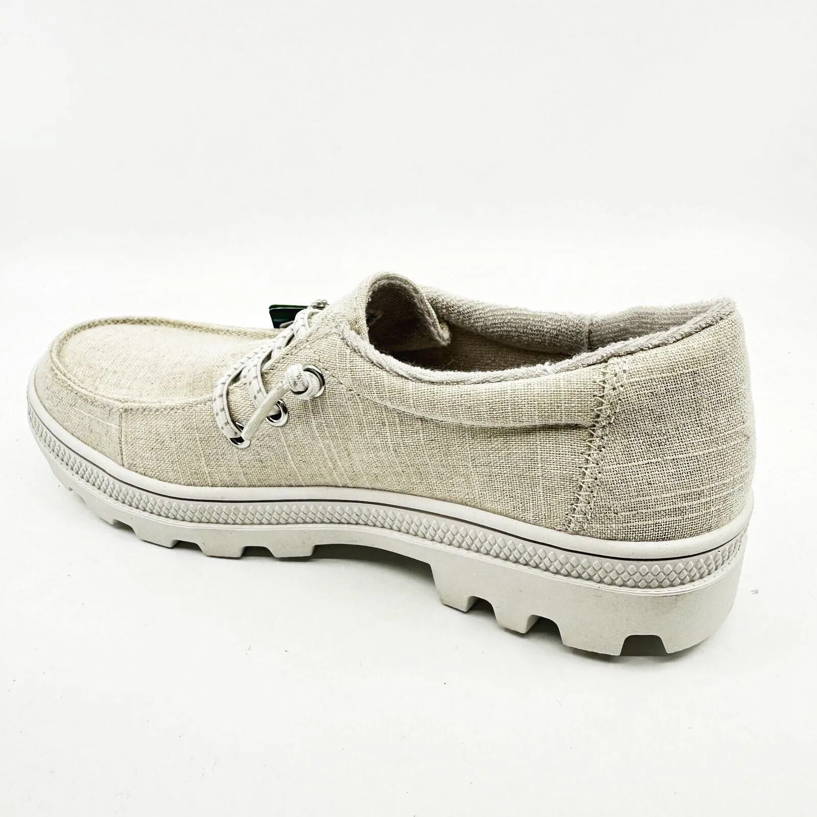 Skechers Roadies Good Times Natural Womens Size 6 Comfort Sneakers