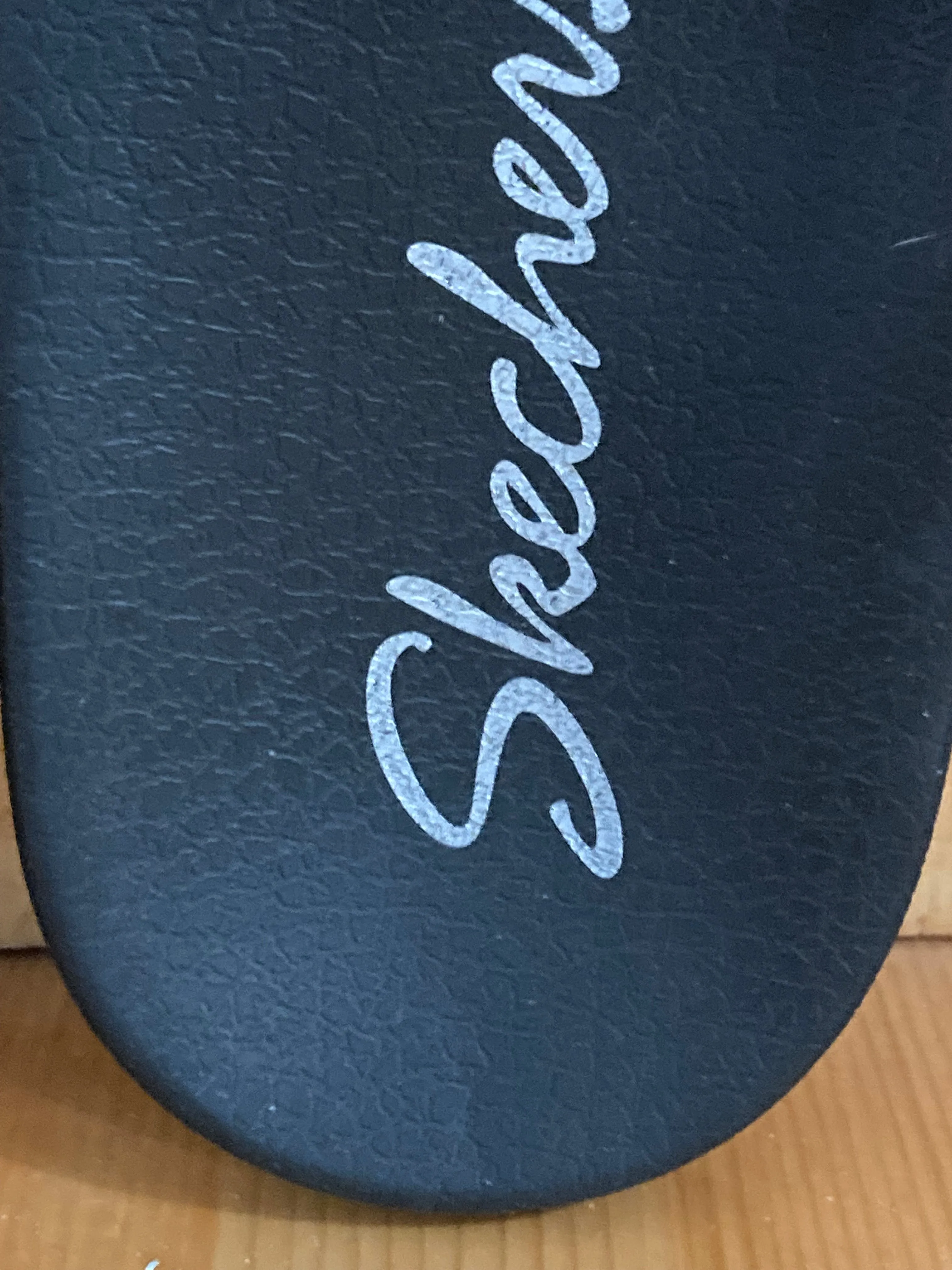 SKECHERS SKETCHERS 2ND TAKE TIED UP BOW Women's Size 7 Sandals Black 31533