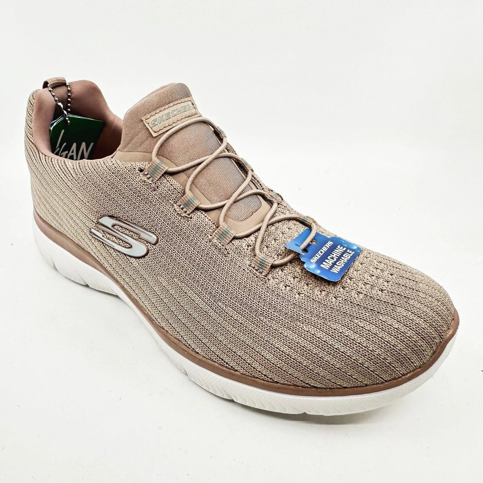 Skechers Summits Cool Dash Rose Womens Slip On Athletic Sneakers