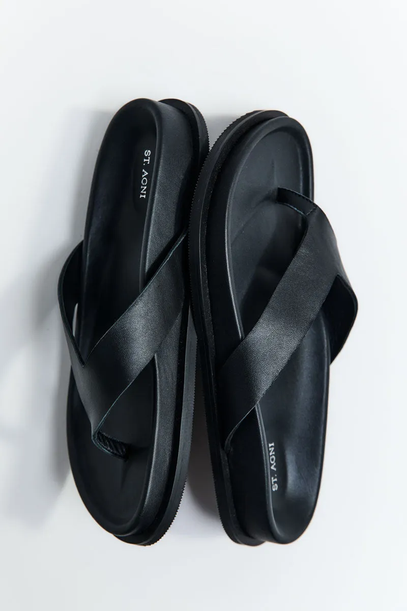 Thong Slide - Black