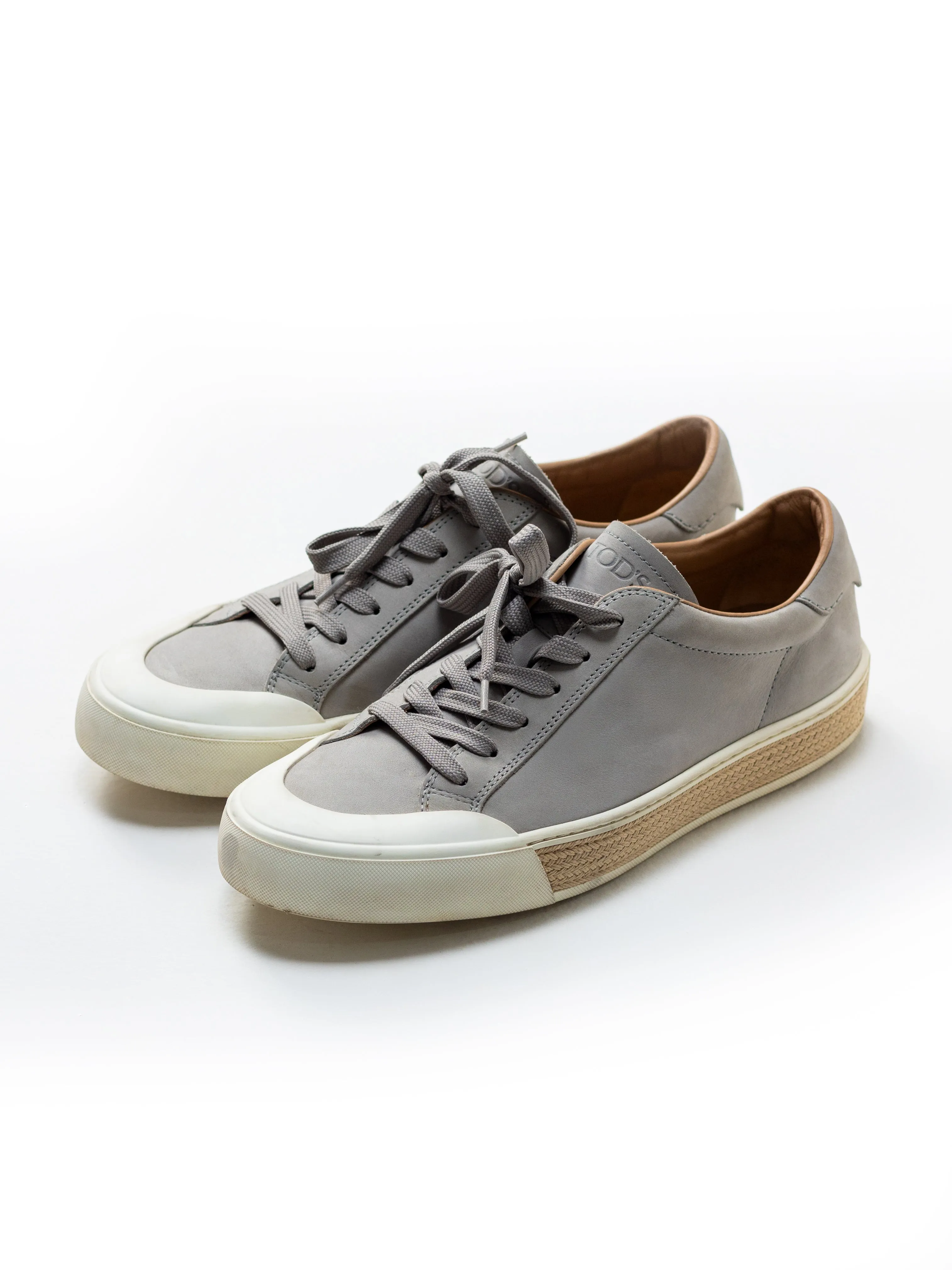Tod's Lace-Up Nubuck Sneakers