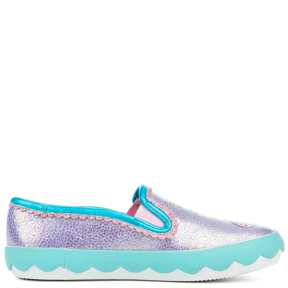Topical Betty Purple Sneaker IRIDECENT