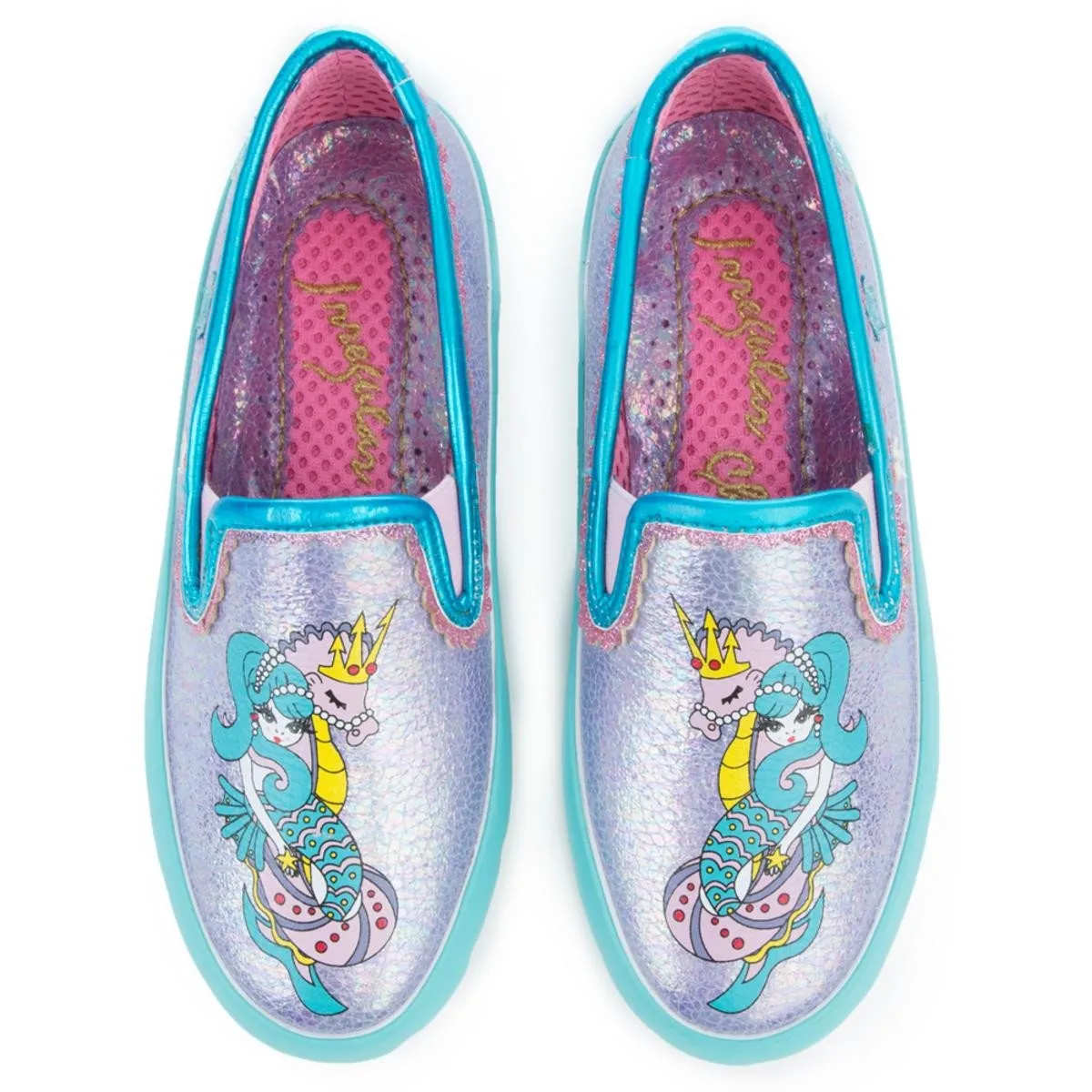 Topical Betty Purple Sneaker IRIDECENT