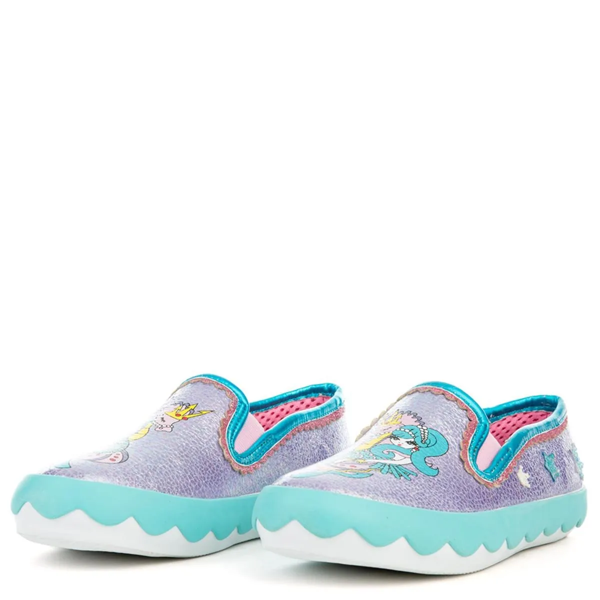 Topical Betty Purple Sneaker IRIDECENT