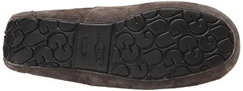UGG Men's Ascot Slipper, Charcoal, 11 M US