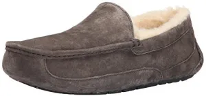 UGG Men's Ascot Slipper, Charcoal, 11 M US
