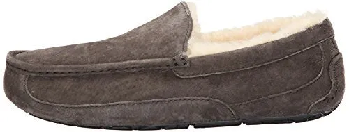 UGG Men's Ascot Slipper, Charcoal, 11 M US
