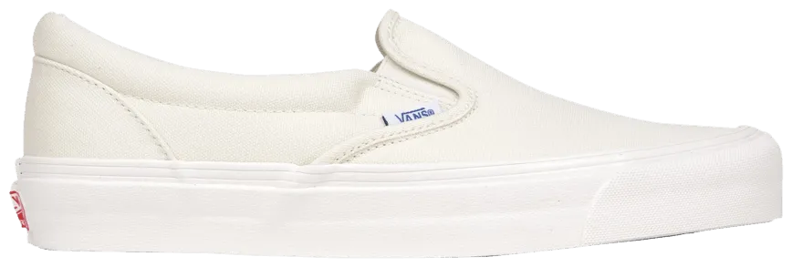 Vans OG Classic Slip-On (Canvas) 'Classic White' (Size UK7.5)