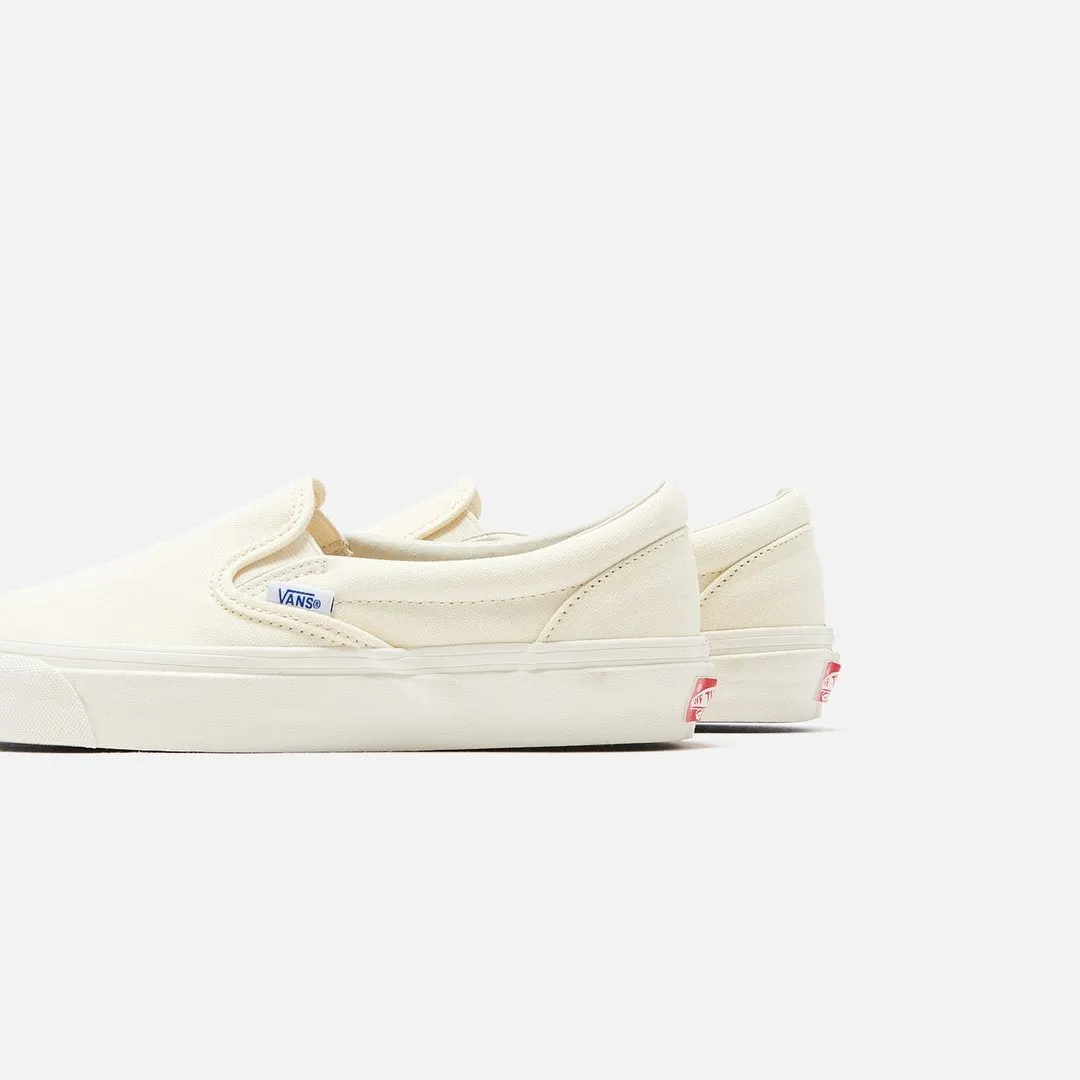 Vans OG Classic Slip-On (Canvas) 'Classic White' (Size UK7.5)