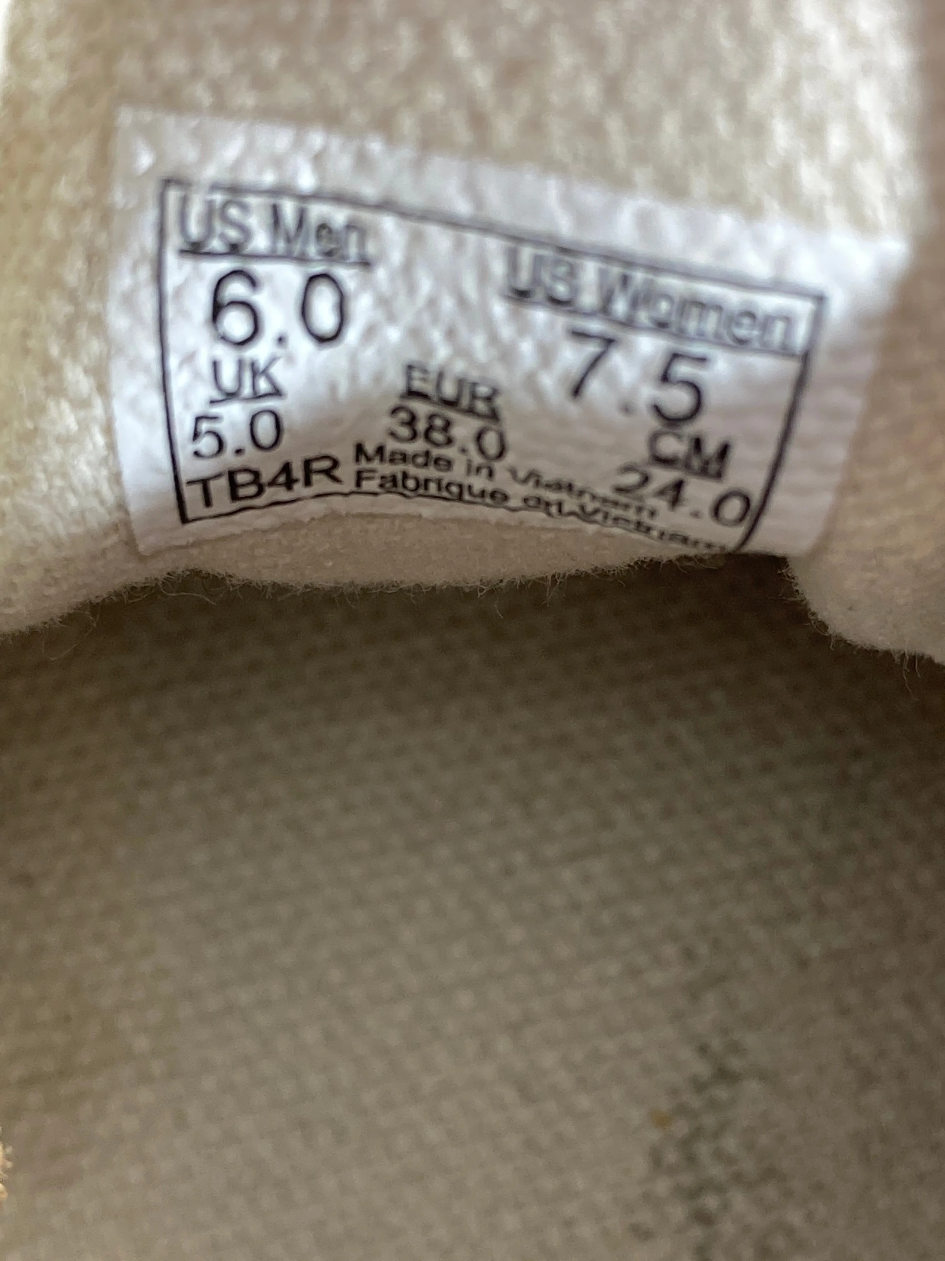 VANS OLD SCHOOL SKOOL Canvas Women's Size 7.5 Unisex Low Top Shoes Sneakers Tan