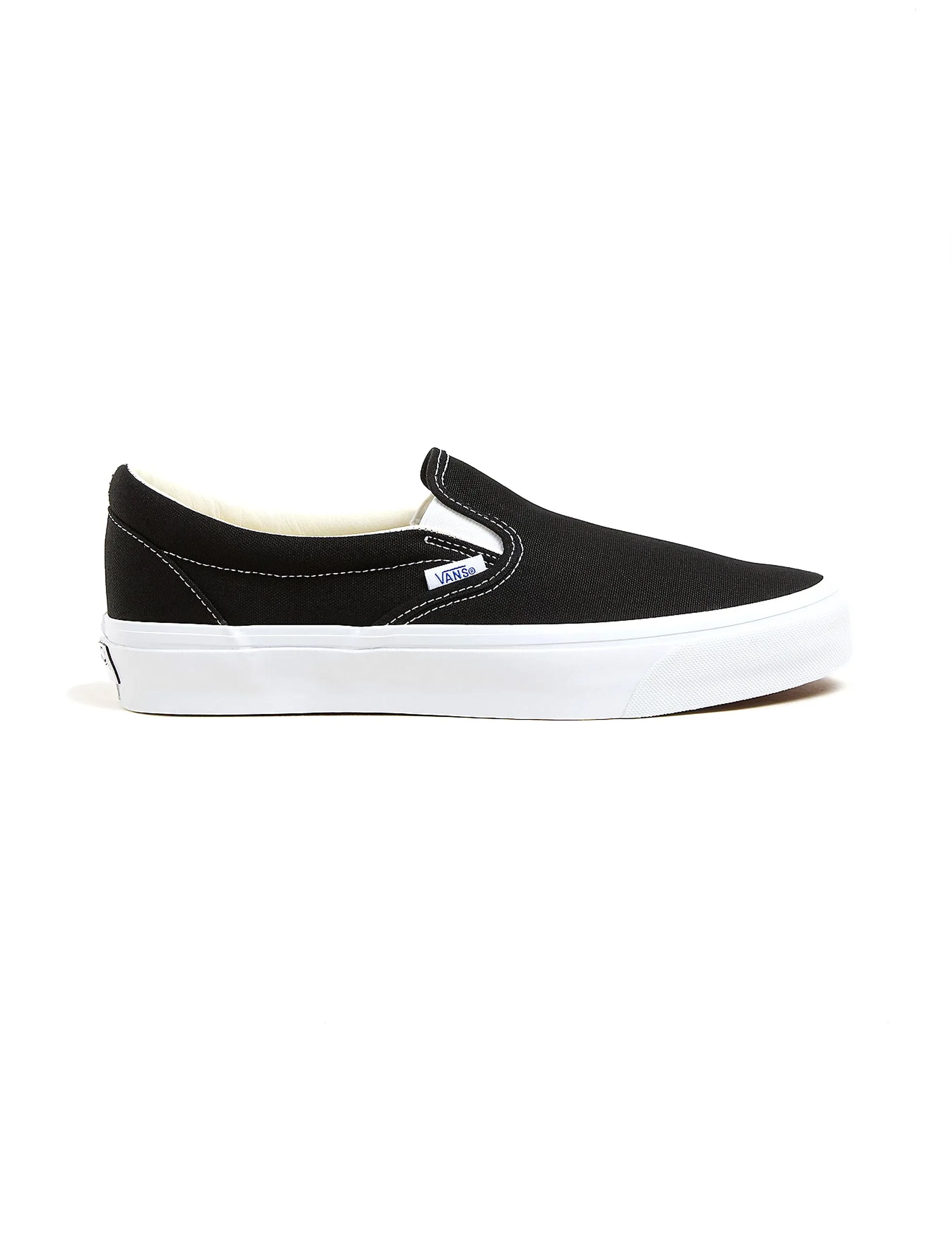 VANS OTW BLACK WHITE SLIP-ON REISSUE 98 SNEAKERS