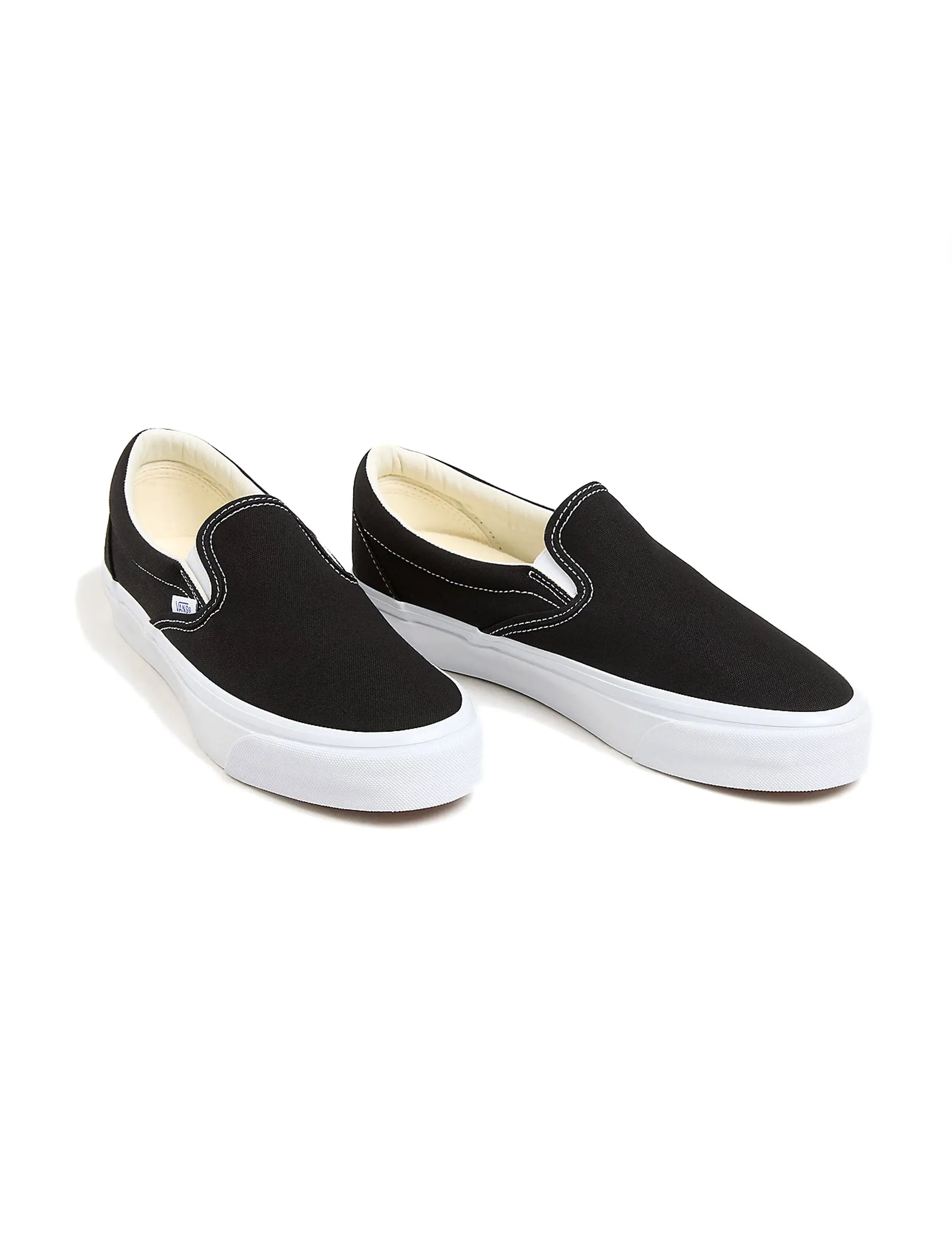 VANS OTW BLACK WHITE SLIP-ON REISSUE 98 SNEAKERS