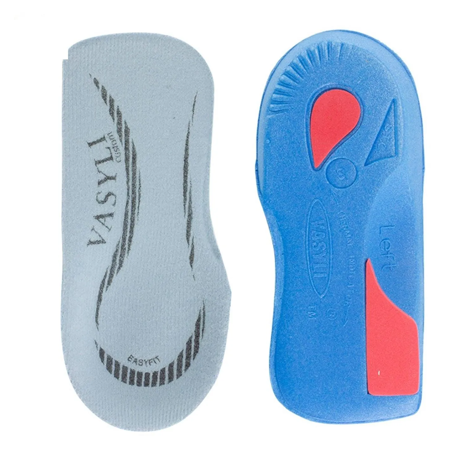 Vasyli Prefabricated 3/4 Orthoses Easyfit For Hard-To-Fit Footwear