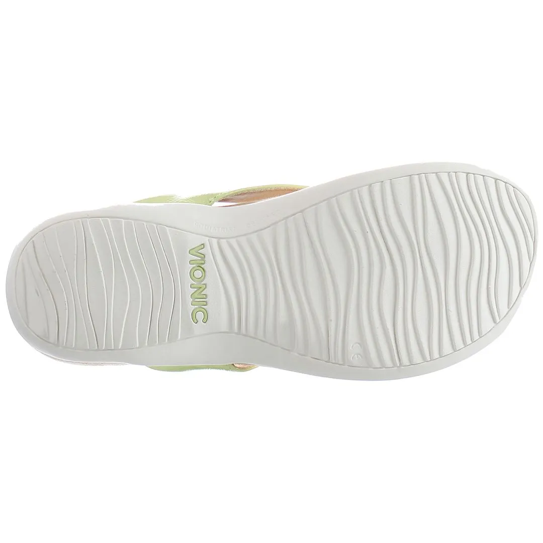 Vionic Dillon Womens Green Flip-Flops