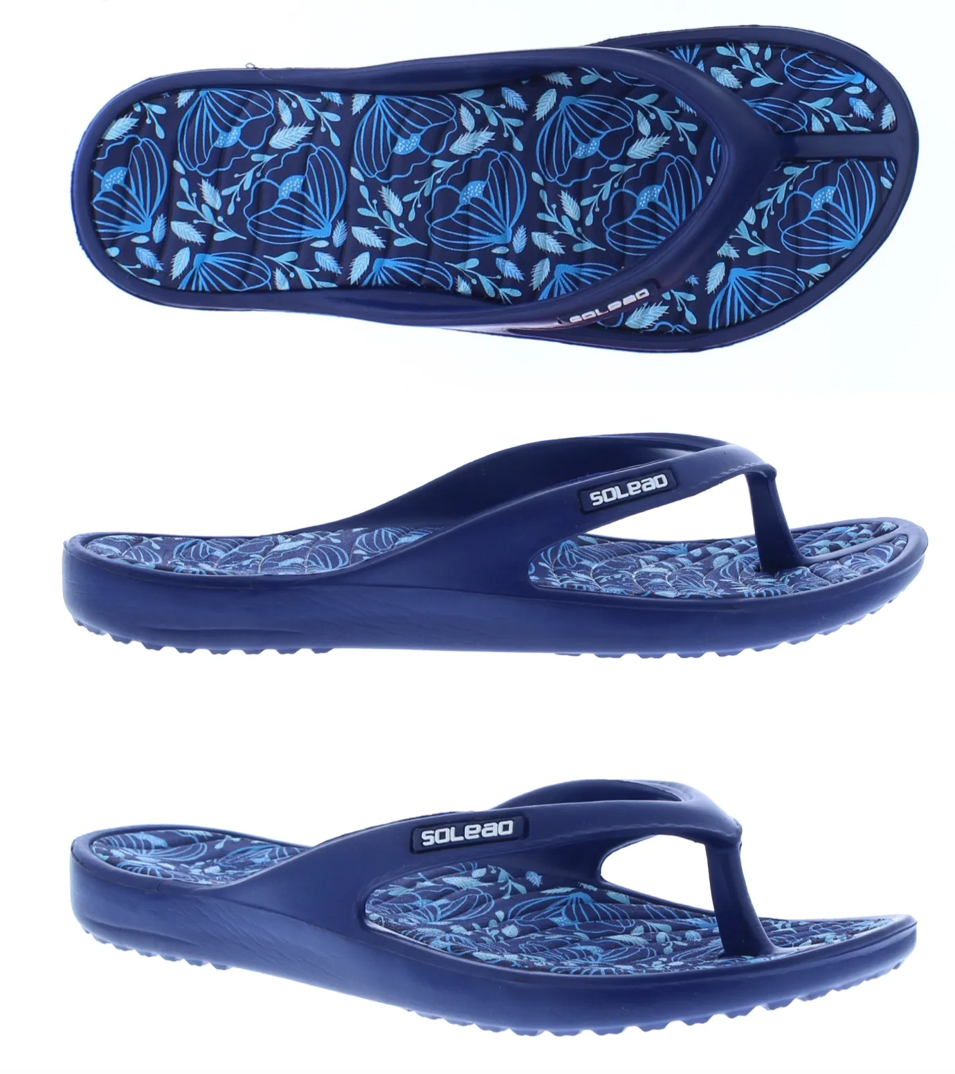 Women Insole Print Flip Flop