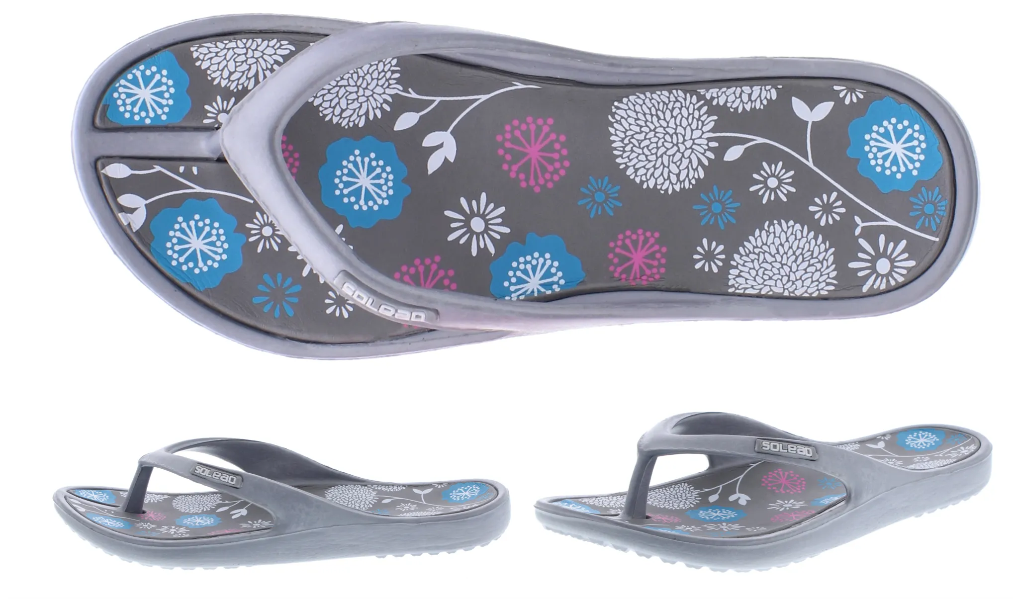 Women Insole Print Flip Flop