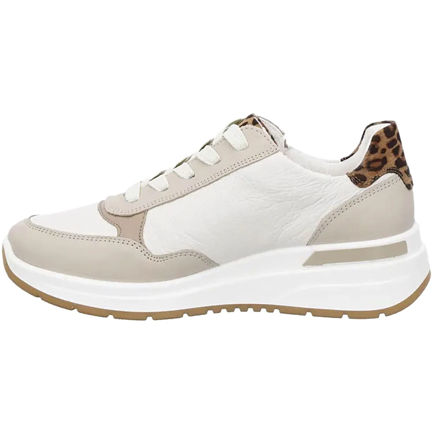 Women's Ara Gardenia Shell/Cream/Sand Leather