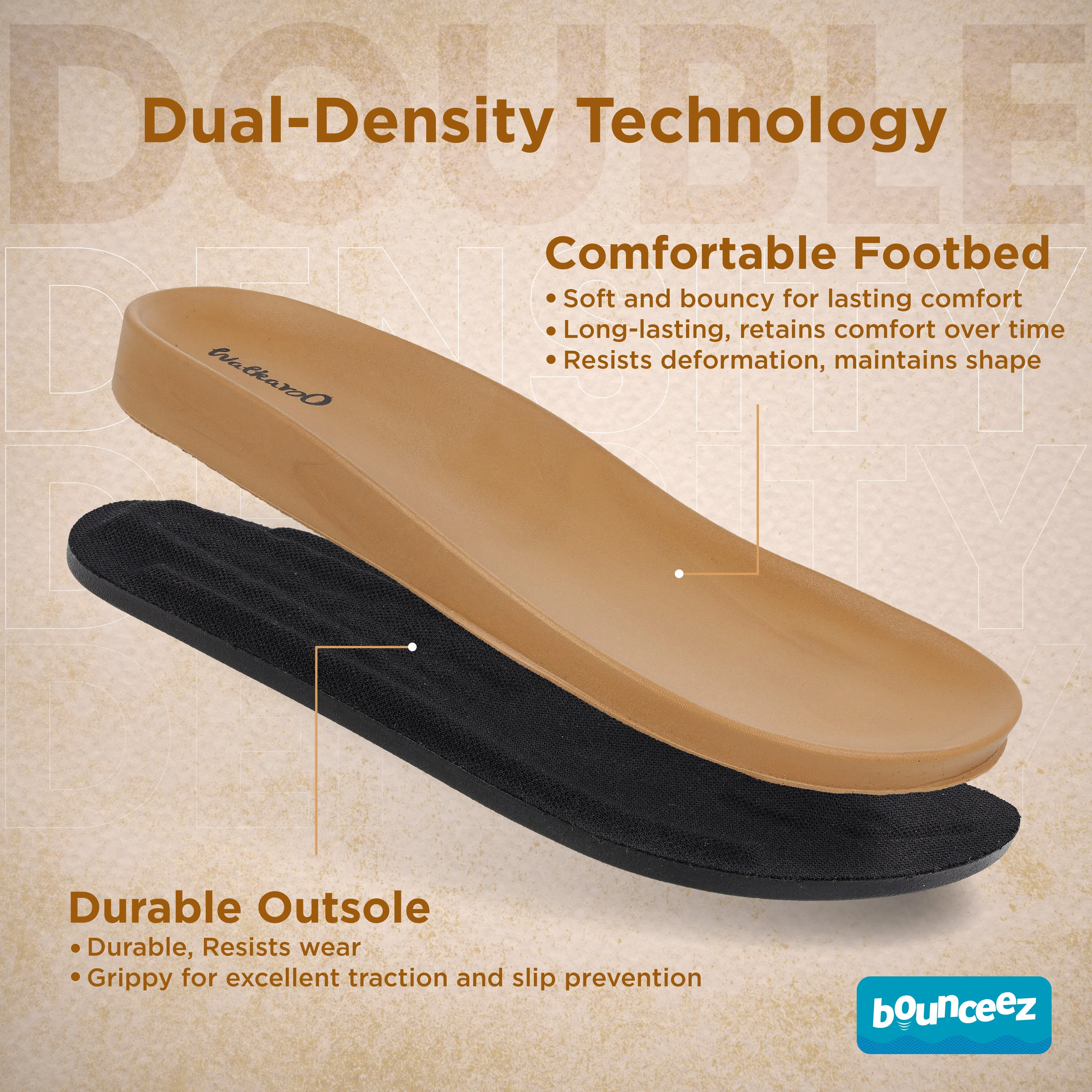 Women's Daily Wear Comfort Sandals - WE2200 Brown