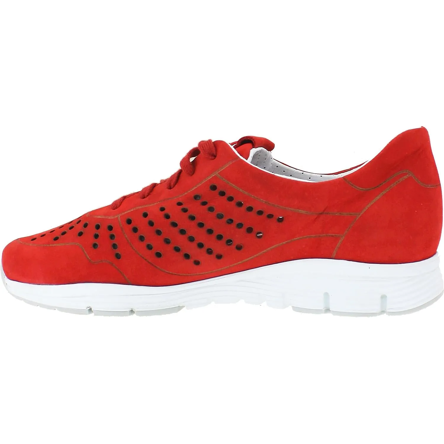 Women's Mephisto Yliane Scarlet Nubuck